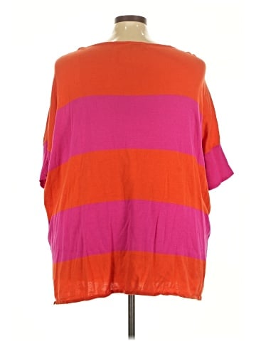 Joan Vass Short Sleeve Top (view 2)