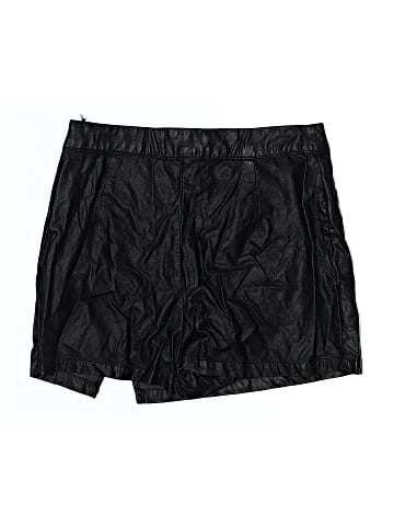 Cotton Candy LA Faux Leather Skirt (view 2)