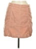 Free People Solid Tan Casual Skirt Size 8 - photo 1
