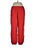 Athleta Solid Red Track Pants Size L - photo 1
