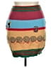 Daisy 100% Polyester Graphic Red Casual Skirt Size 1X - photo 1