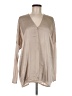 Vince. Tan Long Sleeve Blouse Size M - photo 1