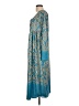 Unbranded Paisley Teal Casual Dress Size L - photo 5