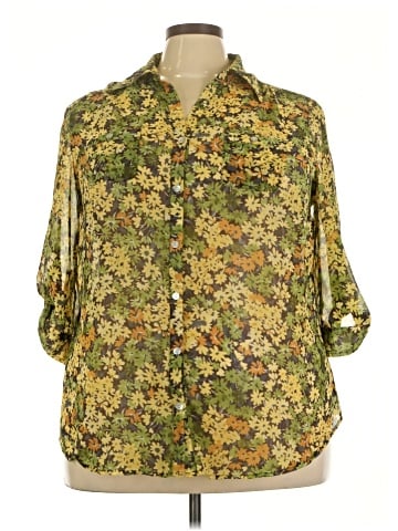 Avenue 3/4 Sleeve Blouse (view 1)