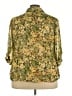 Avenue 100% Polyester Floral Green 3/4 Sleeve Blouse Size 22 Plus - photo 2