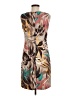 Connected Apparel Print Brown Cocktail Dress Size 8 - photo 2