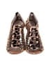 Nine West 100% Leather Animal Print Brown Sandals Size 5 - photo 2