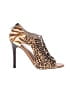 Nine West 100% Leather Animal Print Brown Sandals Size 5 - photo 1