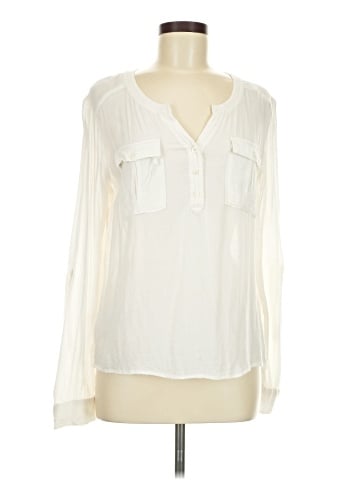 Ecote Long Sleeve Henley (view 1)