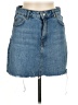 Topshop Blue Denim Skirt Size 6 - photo 1