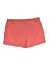 Ann Taylor LOFT Solid Red Orange Shorts Size 2 - photo 2
