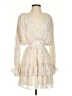 Lulus 100% Polyester Paisley Ivory Cocktail Dress Size XS - photo 1