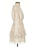 Lulus 100% Polyester Paisley Ivory Cocktail Dress Size XS - photo 4