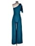 BHLDN Solid Teal Jumpsuit Size 6 - photo 2