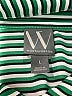 Worthington 100% Polyester Stripes Green Sleeveless Blouse Size L - photo 7