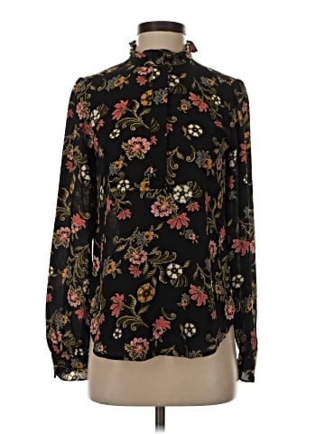 Ann Taylor LOFT Long Sleeve Blouse (view 1)