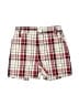 U.S. Polo Assn. 100% Cotton Plaid Red Shorts Size 3-6 mo - photo 1