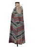 Mittoshop 100% Polyester Print Gray Casual Dress Size S - photo 5