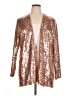 Torrid 100% Nylon Metallic Gold Blazer Size 1X Plus (1) - photo 1