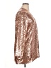 Torrid 100% Nylon Metallic Gold Blazer Size 1X Plus (1) - photo 4