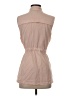 a.n.a. A New Approach 100% Lyocell Tan Sleeveless Button-Down Shirt Size S - photo 2