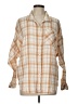 True Craft 100% Cotton Orange Cardigan Size L - photo 1