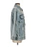 Shein Blue Denim Jacket Size 4 - photo 4