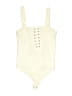 Express One Eleven Ivory Bodysuit Size XS - photo 1