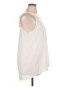 Pleione 100% Polyester Ivory Sleeveless Top Size XL - photo 4