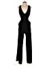 Express Solid Black Jumpsuit Size M - photo 1