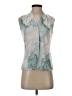 Calvin Klein Teal Sleeveless Blouse Size S (petite) - photo 1