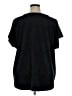 Ann Taylor LOFT Stars Black Short Sleeve Top Size 16 - photo 2