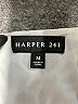 Harper Animal Print Gray Short Sleeve Blouse Size M - photo 7