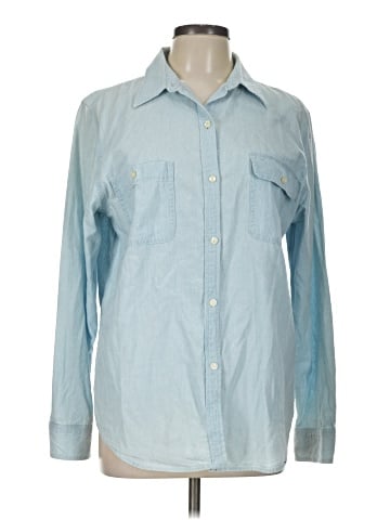Lauren Jeans Co. Long Sleeve Button-Down Shirt (view 1)