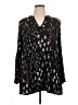 Lane Bryant Black Long Sleeve Blouse Size 14 - 16 Plus - photo 1