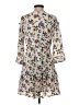 Good Hart 100% Rayon Print White Casual Dress Size S - photo 2