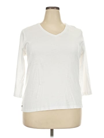 Jones New York Signature 3/4 Sleeve T-Shirt (view 1)