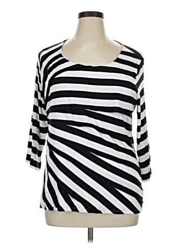Dana Buchman 3/4 Sleeve T-Shirt (view 1)