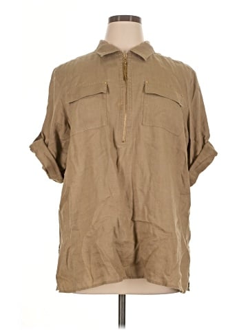 Ellen Tracy Short Sleeve Polo (view 1)
