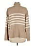 Rails Stripes Tan Turtleneck Sweater Size M - photo 2