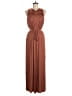 Current Air 100% Polyester Brown Jumpsuit Size S - photo 1
