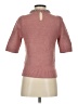 Marled Solid Pink Turtleneck Sweater Size XS - photo 2