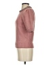 Marled Solid Pink Turtleneck Sweater Size XS - photo 5