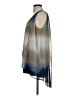 Alfani Ombre Stripes Tie-dye Blue Sleeveless Blouse Size S - photo 5