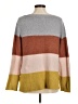 Market and Spruce Color Block Brown Pullover Sweater Size M - photo 2