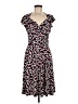 Leota Floral Black Cocktail Dress Size M - photo 1