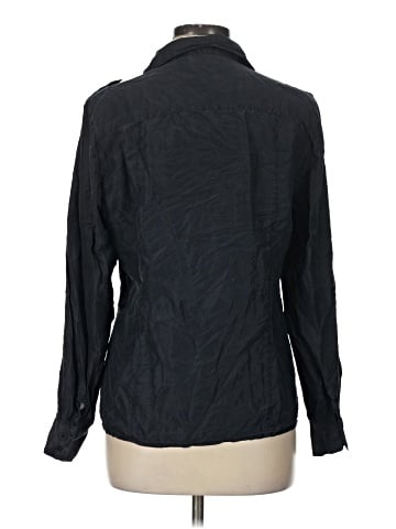Newport News Long Sleeve Silk Top (view 2)