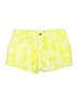 Old Navy 100% Cotton Print Yellow Shorts Size 8 - photo 1