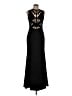 Jovani Black Cocktail Dress Size 10 - photo 1
