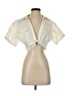 Zara Ivory Short Sleeve Blouse Size XS - photo 1